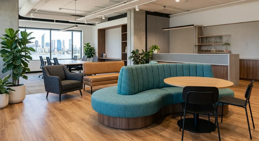 Commercial upholstery services across Perth