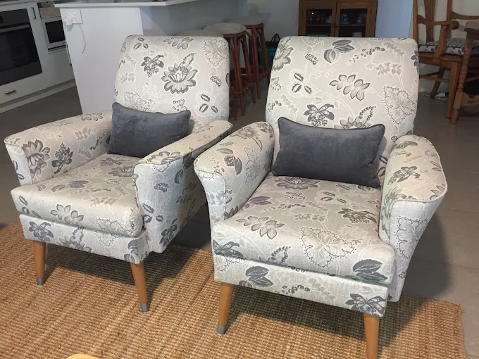 Reupholstery work completed in house in Perth